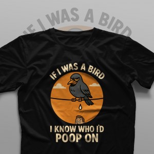 تیشرت If I Was A Bird #2