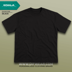 تیشرت طرح انتخابی KOALA-4XL64.80-BLACK