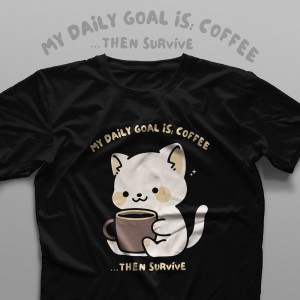 تیشرت Coffee and Survive