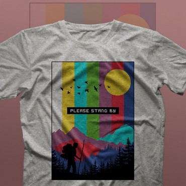 تیشرت Please Stand By