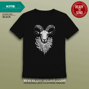 تیشرت ارسال فوری KITE-L50.70-BLACK