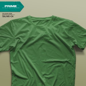 تیشرت طرح انتخابی PRIME-4XL65.80-OLIVE-C4