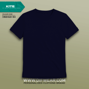 تیشرت طرح انتخابی KITE-3XL60.80-INDIGO-K4
