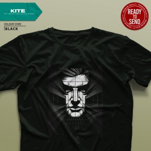 تیشرت ارسال فوری KITE-XXL56x76-BLACK