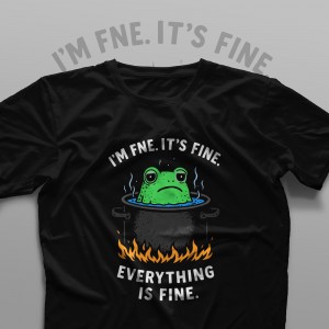تیشرت I'm Fine #20