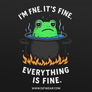 تیشرت I'm Fine #20