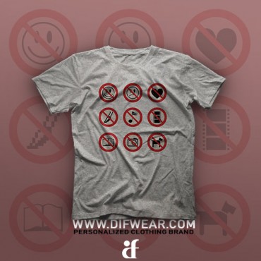 تیشرت Prohibited #1