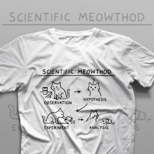 تیشرت Scientific Meowthod