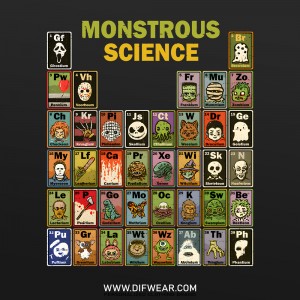تیشرت Monstrous Science