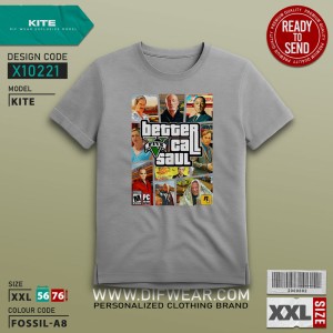 تیشرت ارسال فوری KITE-XXL-FOSSIL-A4