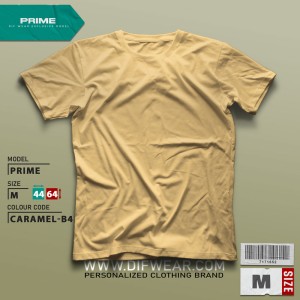 تیشرت طرح انتخابی PRIME-M-CARAMEL-B4
