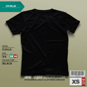 تیشرت طرح انتخابی PRIME-XS-BLACK