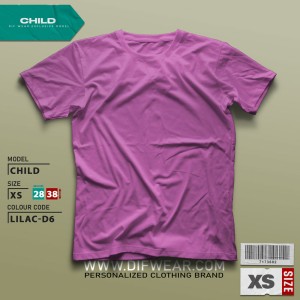 تیشرت طرح انتخابی PRIME-XS-LILAC-D6