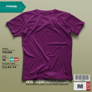 تیشرت طرح انتخابی PRIME-M-LILAC-F4