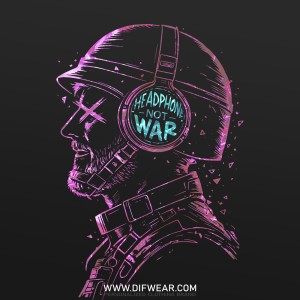 تیشرت Headphone #3