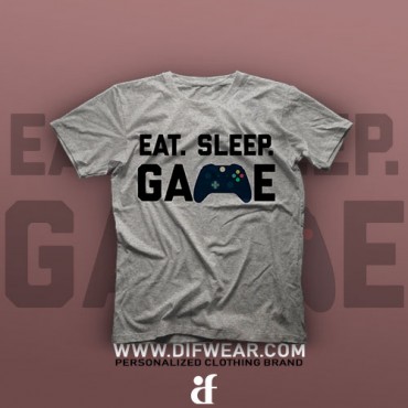 تیشرت Eat, Sleep, Game