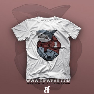 تیشرت Gym: Shark #18