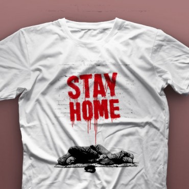 تیشرت Stay Home #3