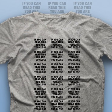 تیشرت If You Can Read This, You Are Too Close #2
