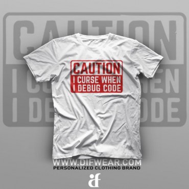 تیشرت Programming: Caution #8