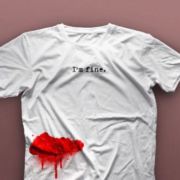 تیشرت I'm Fine #14