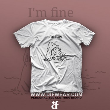 تیشرت I'm Fine #2