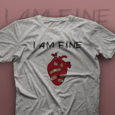تیشرت I'm Fine #7