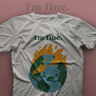 تیشرت I'm Fine #10