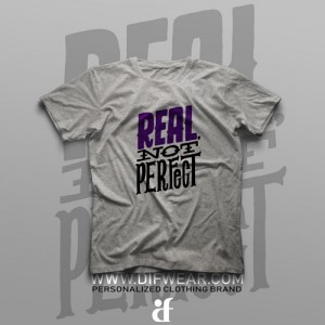 تیشرت Real, Not Perfect #1