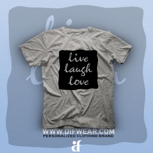 تیشرت Live, Laugh, Love