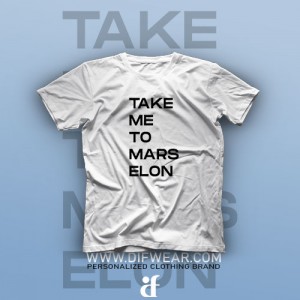 تیشرت Take Me To Mars