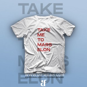 تیشرت Take Me To Mars