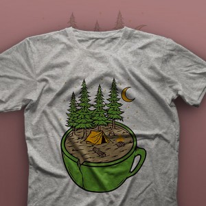 تیشرت Camping Coffee #1