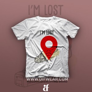 تیشرت I'm Lost #1