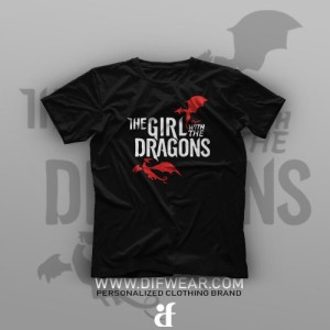 تیشرت The Girl With The Dragons