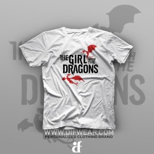 تیشرت The Girl With The Dragons