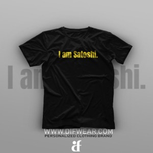 تیشرت I am Satoshi