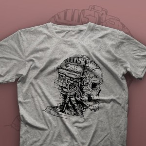 تیشرت Robo Skull