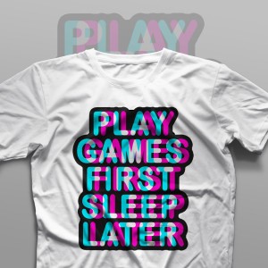 تیشرت First Play Games, Sleep Later