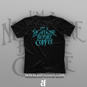 تیشرت Nightmare Before Coffee