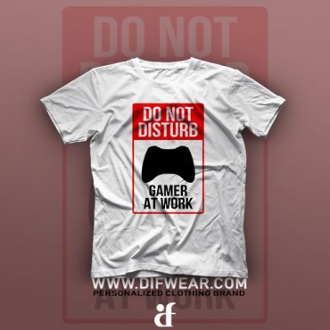 تیشرت Do Not Disturb Gamer At Work