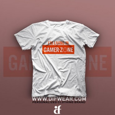 تیشرت I'm Living In Gamer Zone