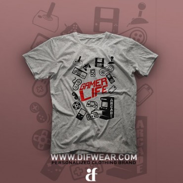تیشرت Gamer Life