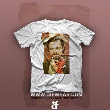 تیشرت Django Unchained: Leonardo DiCaprio #1