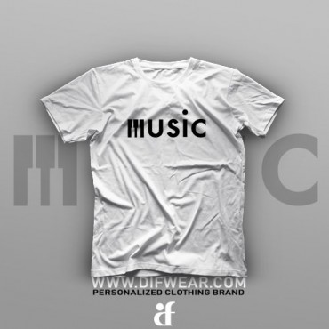 تیشرت Logo Art: Music #4