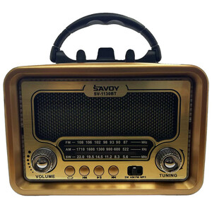 اسپیکر بلوتوثی قابل حمل ساووی مدل SV-1130BT