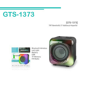 اسپیکر بلوتوثی قابل حمل مدل GTS-1373