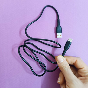 کابل تبدیل USB به USB-C اف اس پی مدل C-8 طول یک متر