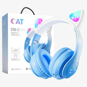 هدفون بلوتوثی طرح فانتزی گربه مدل Cat-STN-28 Pro