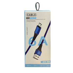 کابل تبدیل USB به MicroUSB مدل JKX-B89 طول 1 متر